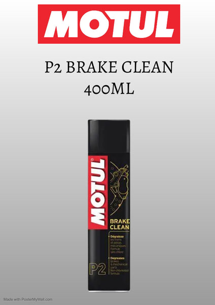 Motul P2 Brake Clean 400ml - Dirt cheap price!