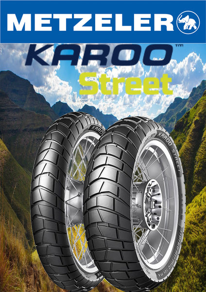 Metzeler Karoo Street 110/80-19 & 150/70-17 COMBO | Just Bike Tyre